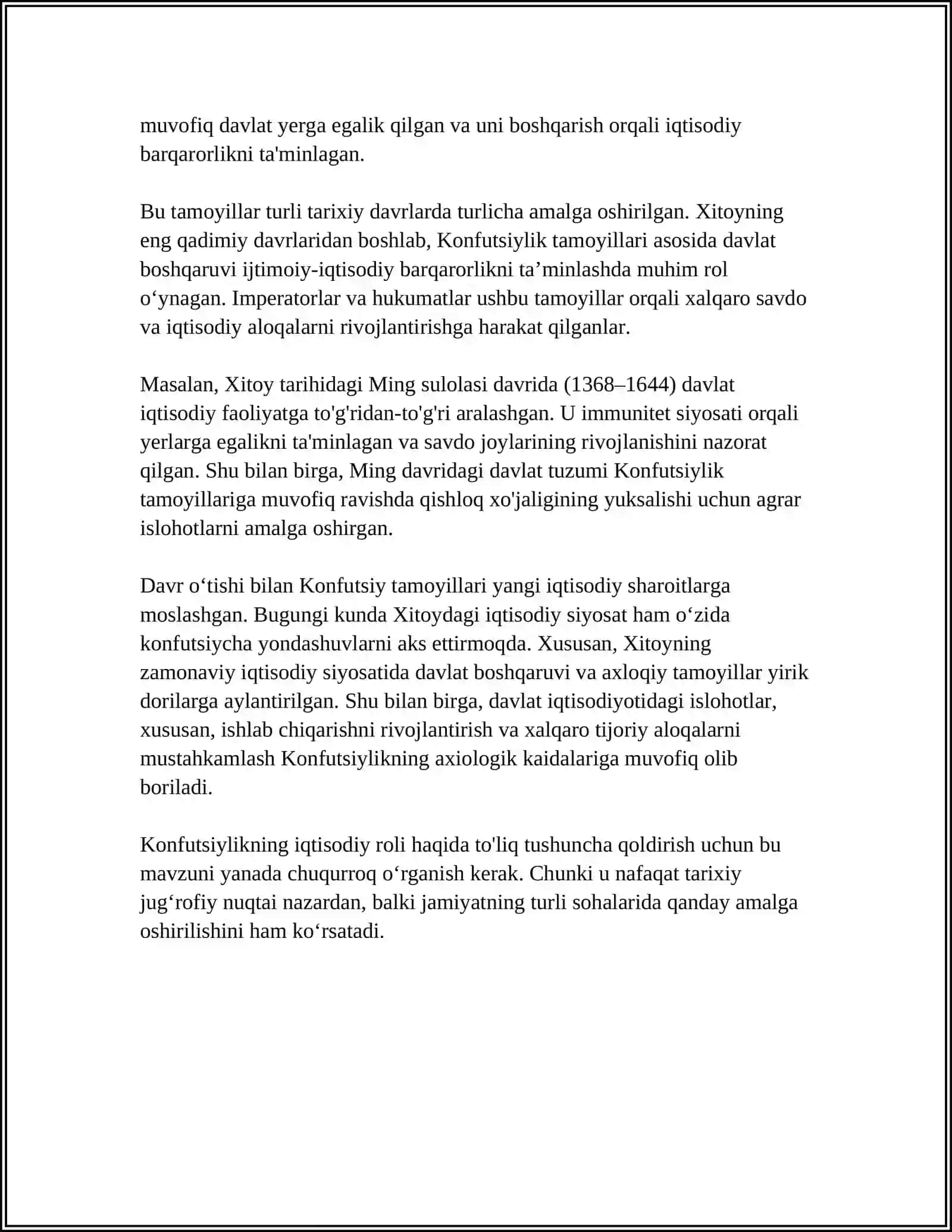 QADIMGI XITOYFAGI IQTISODIY FIKRLAR 4