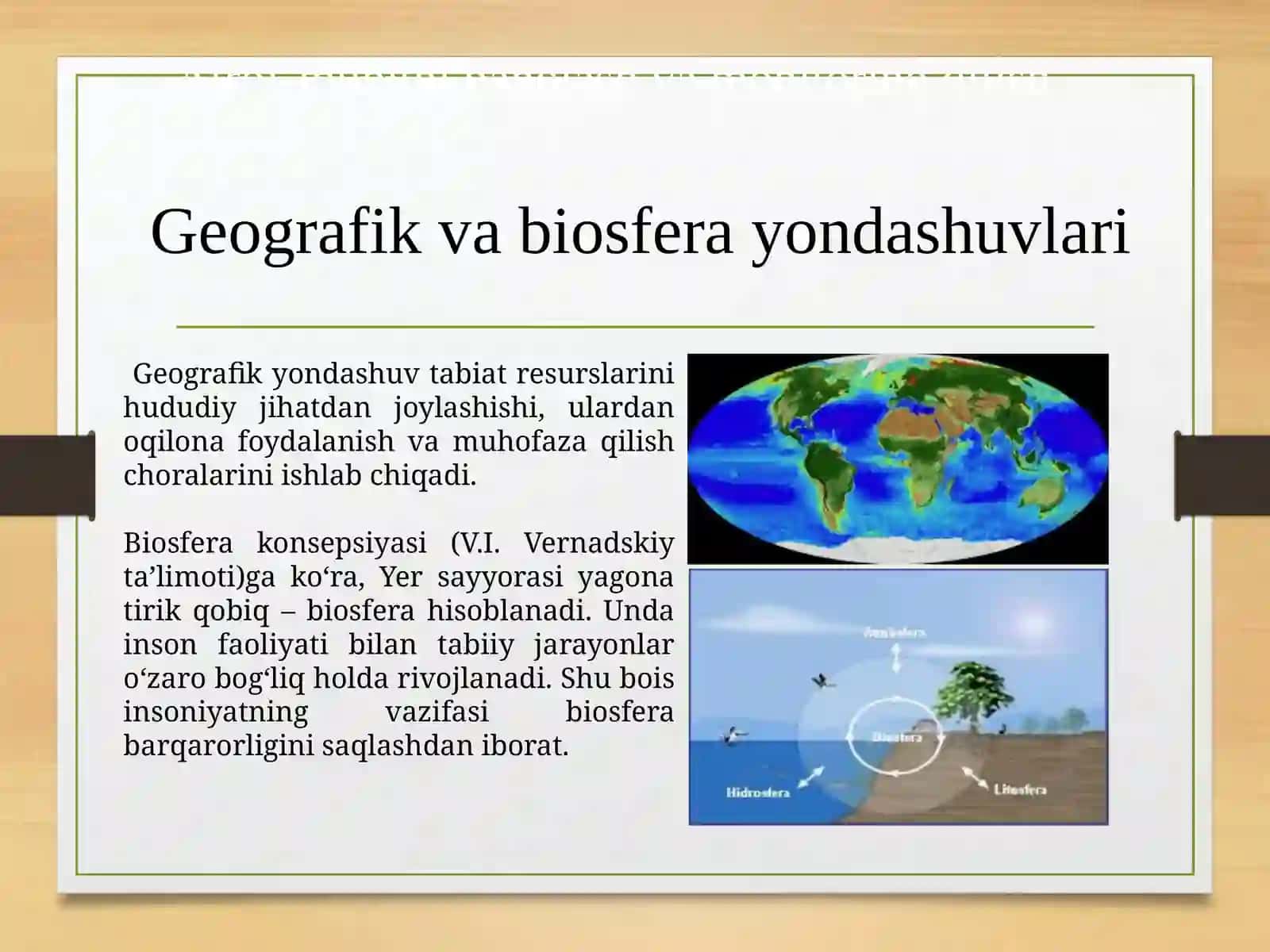 Tabiatni muhofaza qilishning ilmiy-nazariy asoslari 4