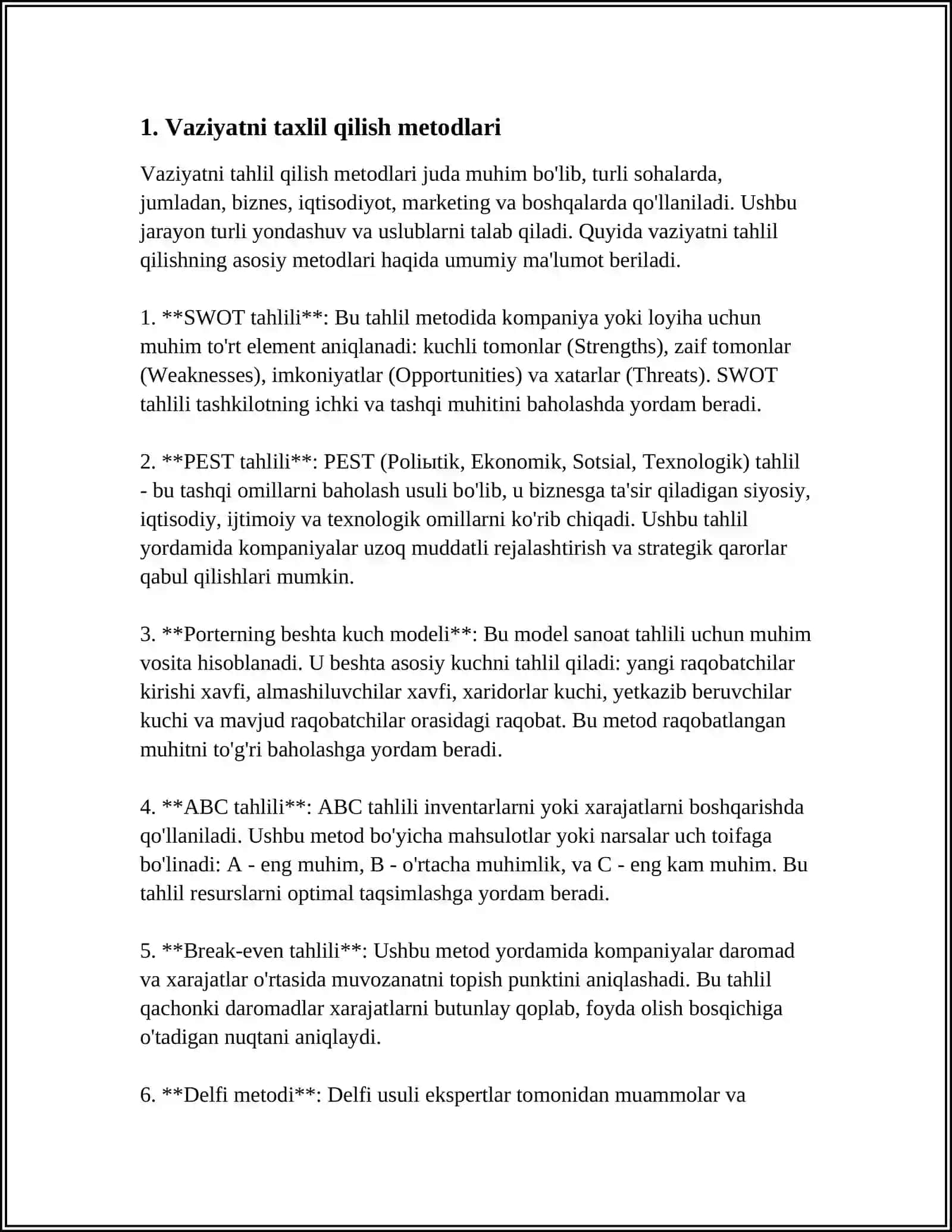 TA'LIMDA MUAMMOLI VAZIAT VA UNING METODLARI 4