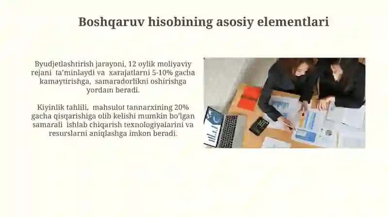 Menejment Buxgalteriya Hisobining Samaradorligini Oshirish 4