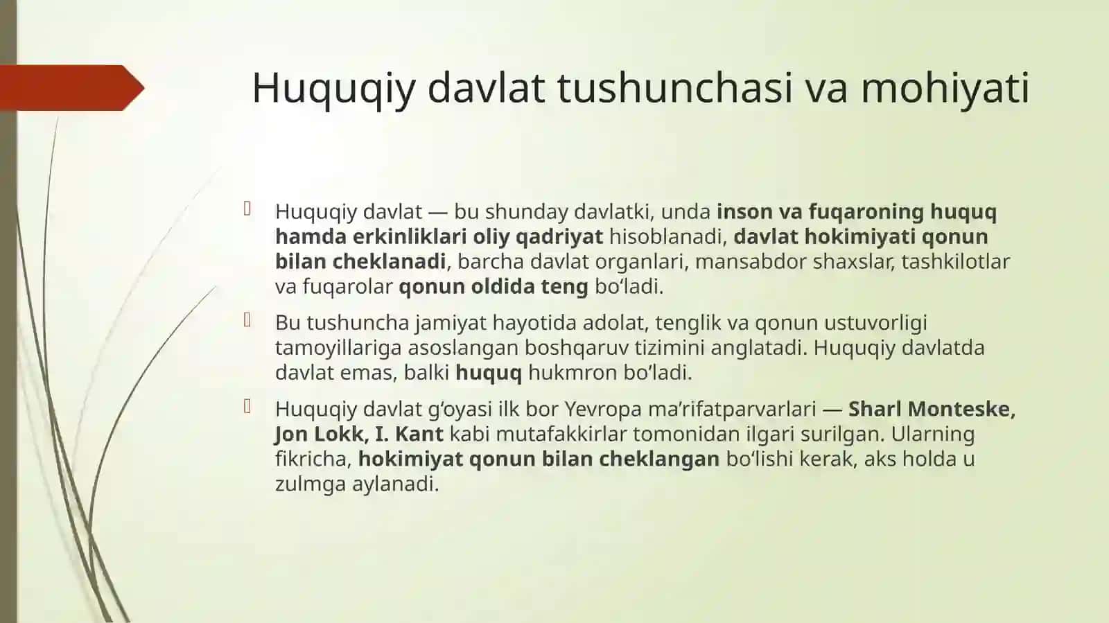O‘ZBEKISTONDA HUQUQIY DEMOKRATIK DAVLATQURISHNING KONSTITUTSIYAVIY ASOSLARI 4
