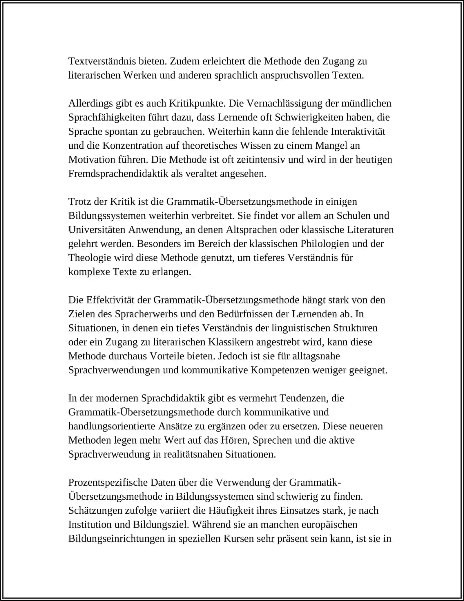 DIE WICHTIGSTEN METHODEN DES FREMDSPRACHEN UNTERRICHTS PORTFOLIO 4