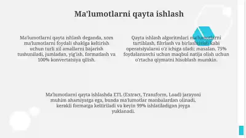 Ma'lumotlarni tozalash va qayta ishlash 4
