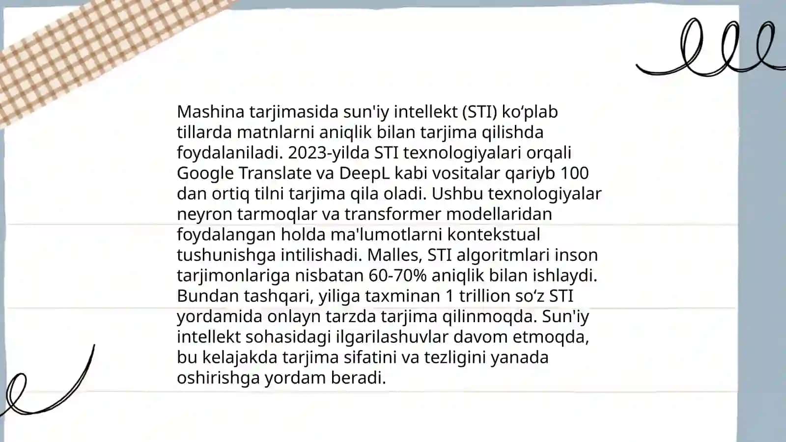 Mashina tarjimasi 4