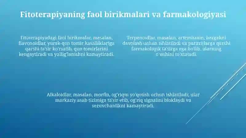 Dorivor o'simliklar 4