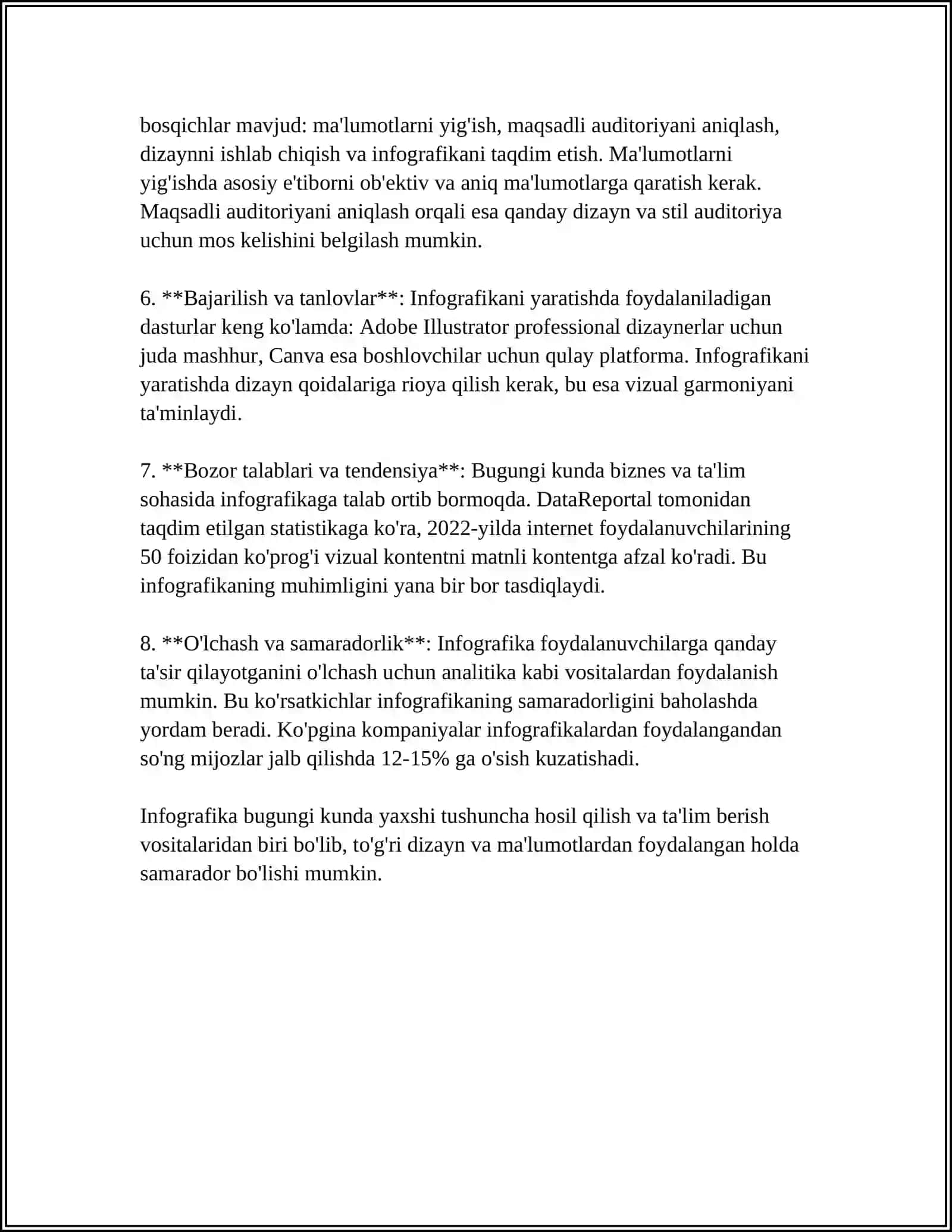 INFOGRAFIKANING TARKIBIY QISMLARI 4