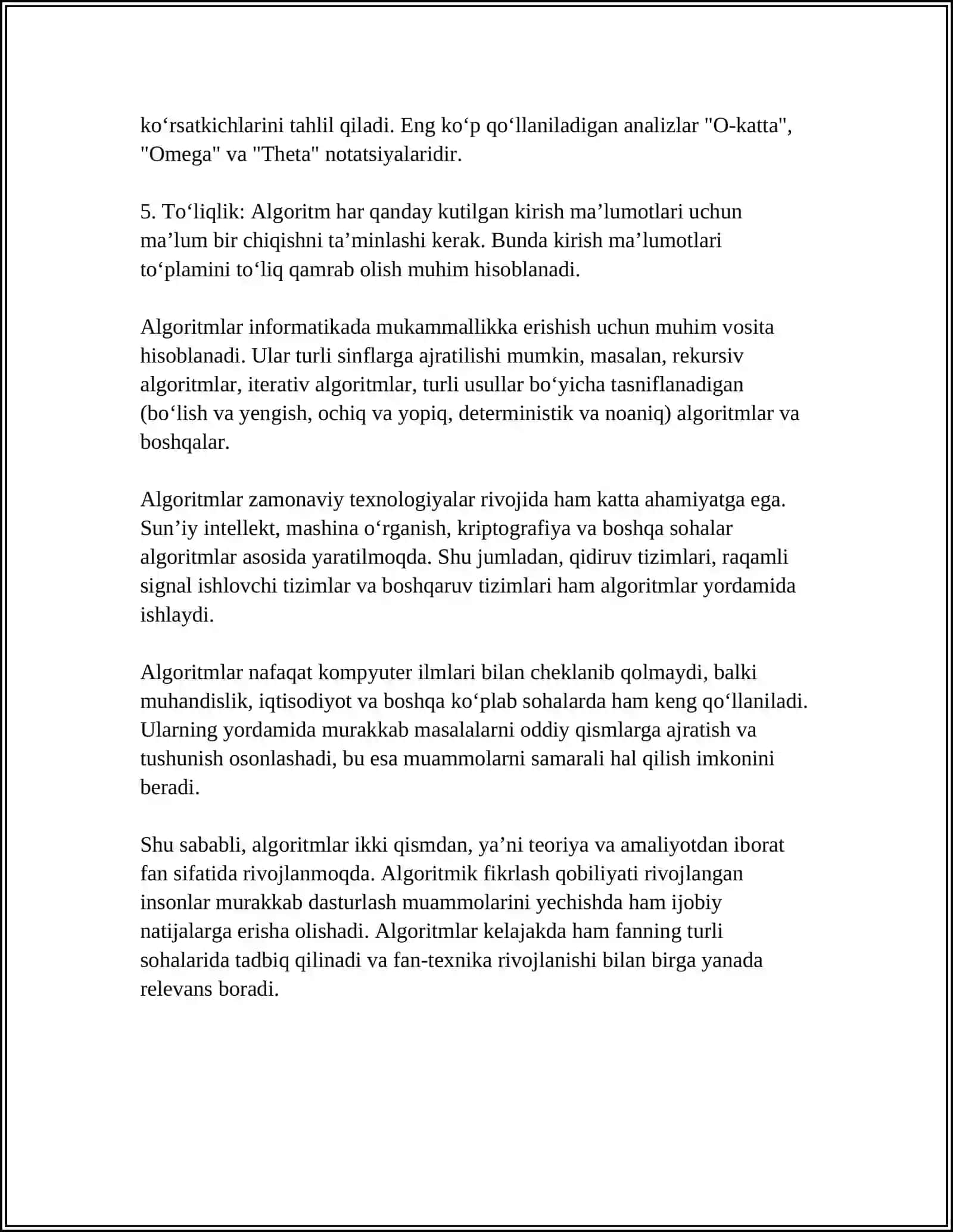ALGORITM 4