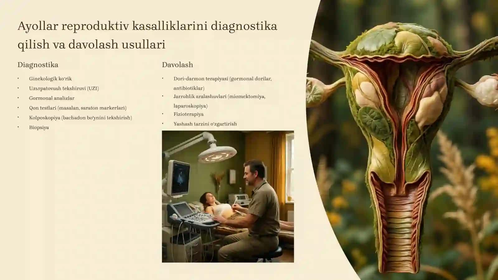 Ayollar va erkaklar reproduktiv aʼzolari kasalliklari 4