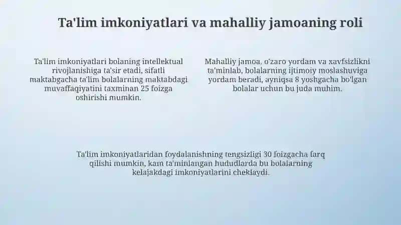 Ijtimoiy muhit bola tarbiyalashning omili sifatida 4