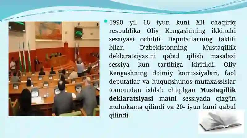 O‘zbekiston Respublikasining tashkil topishi va uning tarixiy ahamiyati 4