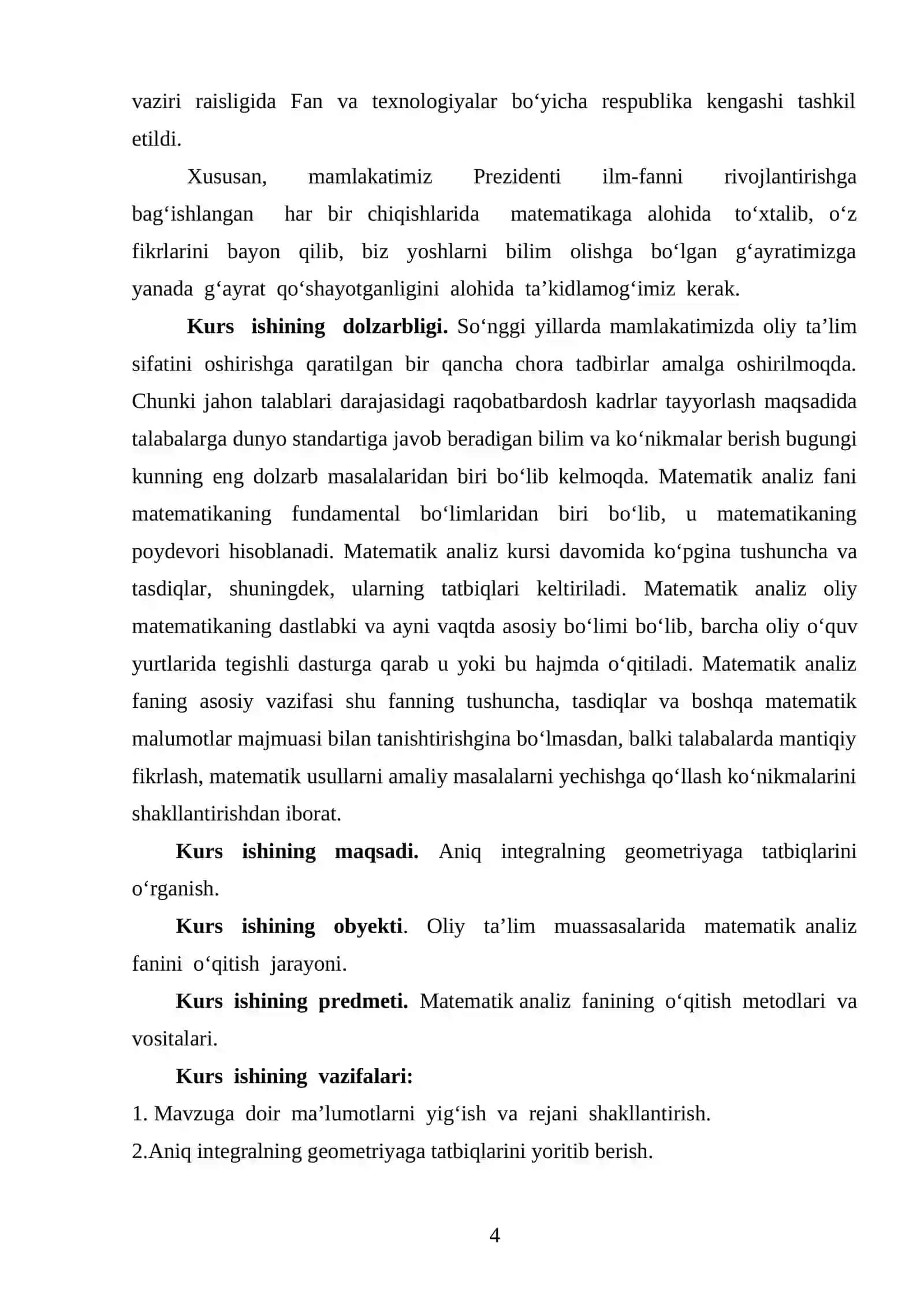 Aniq integralning geometriyaga tatbiqlari 4