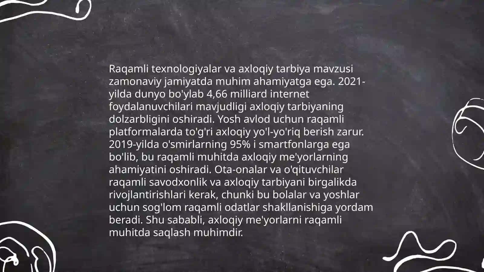 Zamonaviy axloqiy tarbiyaning yutuqlari va kamchiliklari 4