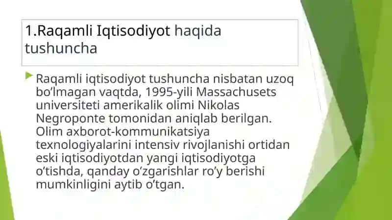 Raqamli Iqtisodiyotning ijobiy va salbiy tomonlari 4