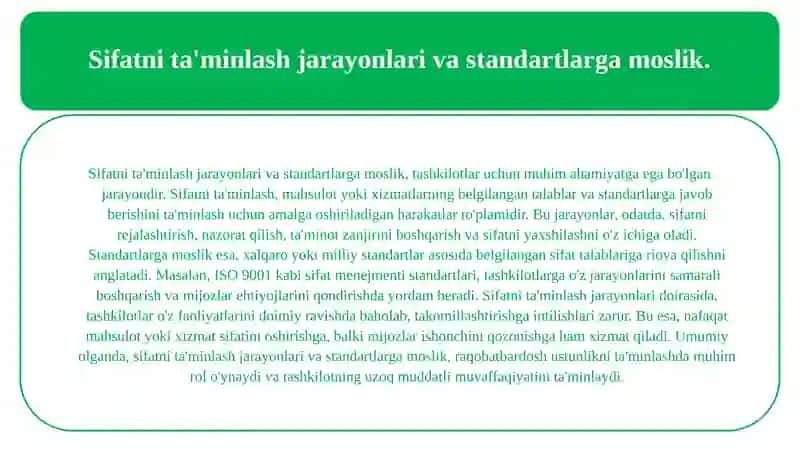 Qand sifatiga qoʻyiladigan talablar taxlili 4