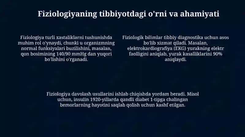 Fiziologiya fani rivojlanishi tibbiyotda ahamiyati fiziologik tekshiruv usullari 4