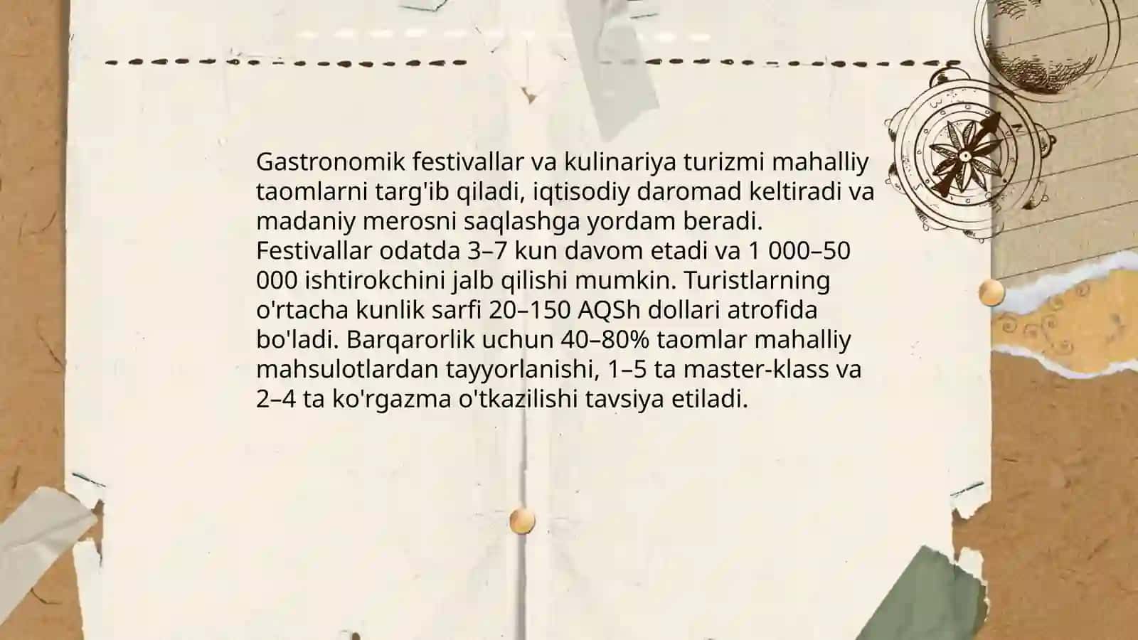 Madaniy festivallar va meros turizmi 4