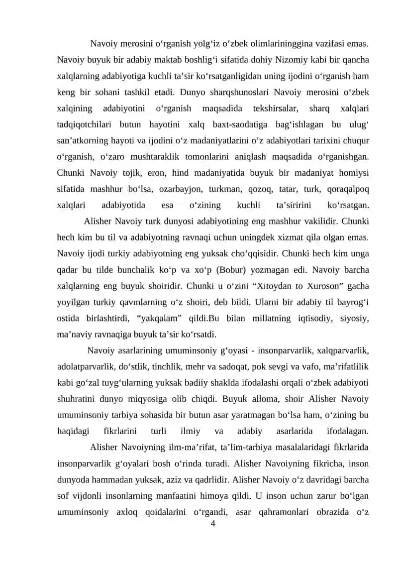 "ALISHER NAVOIYNING “MAHBUB UL-QULUB”ASARINING PEDAGOGIK TAHLILI” 4