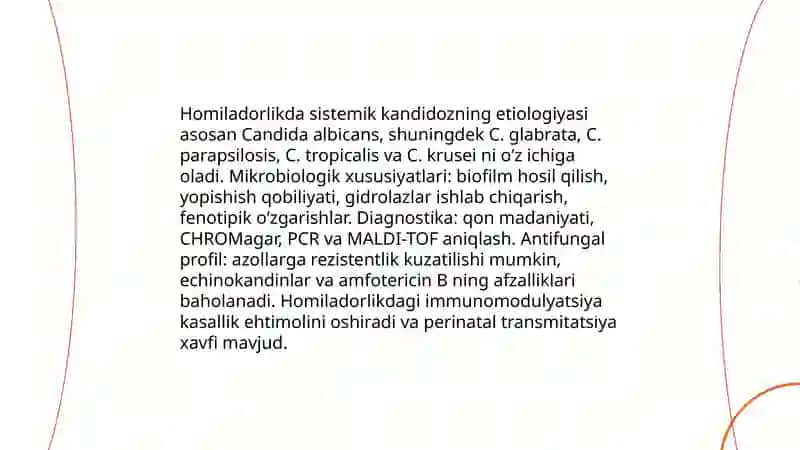 Homladorlikda zamburugʻli infeksiyalar (mikrobiologiya va virussologiya 4