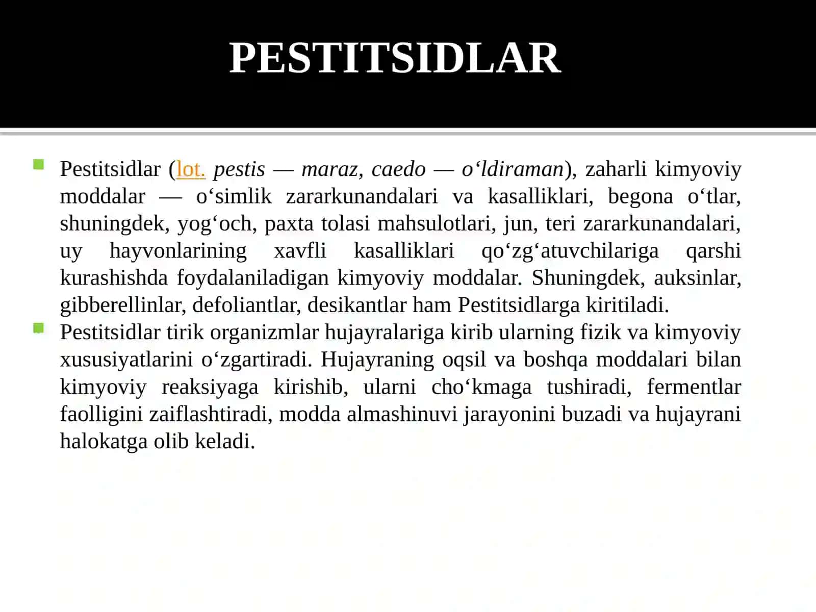 Atrof muhitni iflostantiruvchi asosiy manbalar 4
