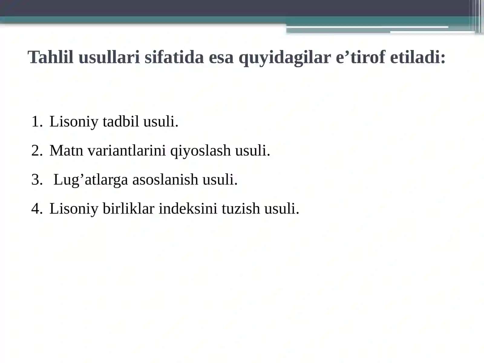 MARUZA. BADIIY ASAR TAHLILI VA TAMOYILLARI 4