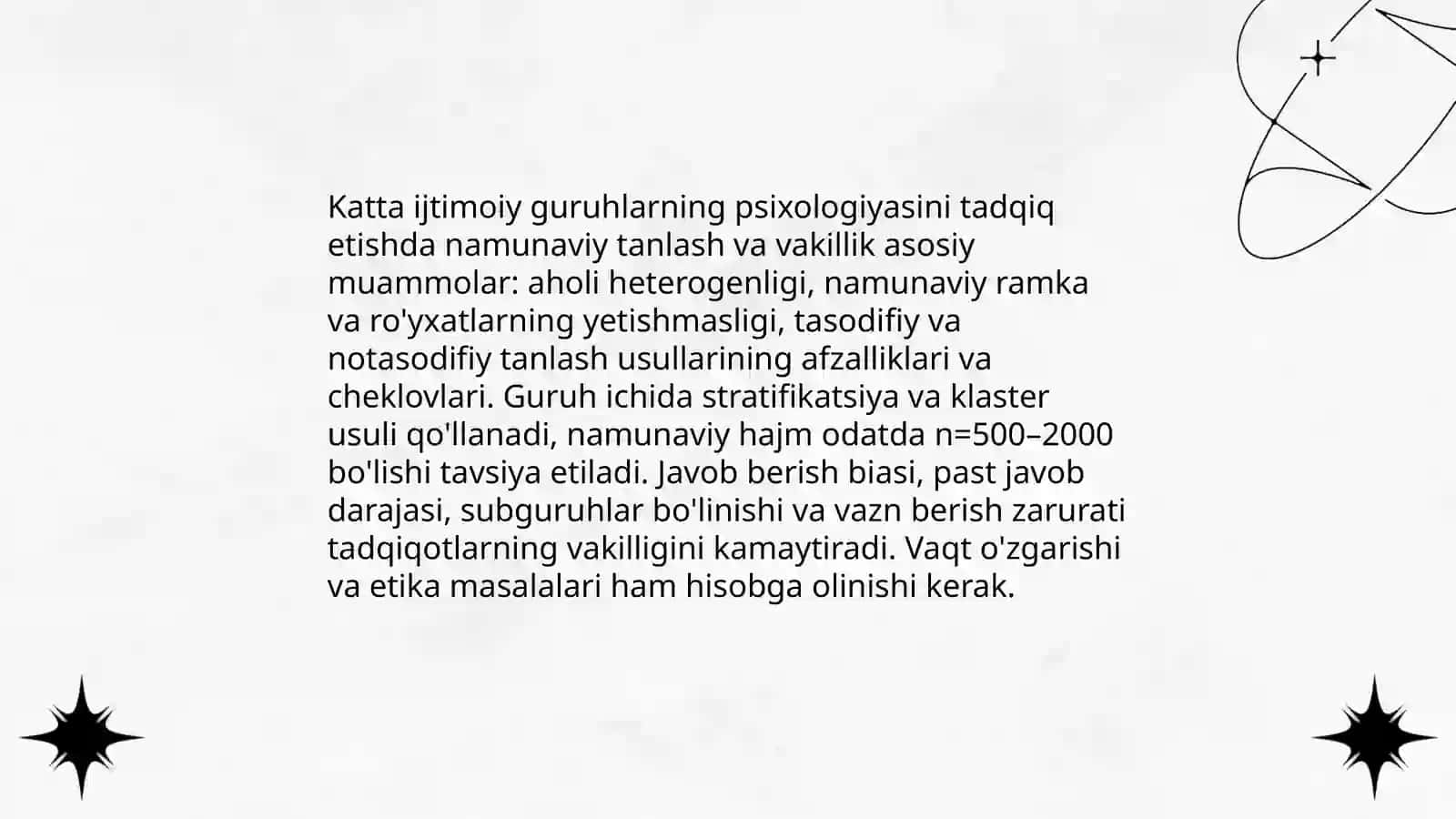 Katta ijtimoiy guruhlar psixologiyasini tadqiq etishning õziga xosligi 4
