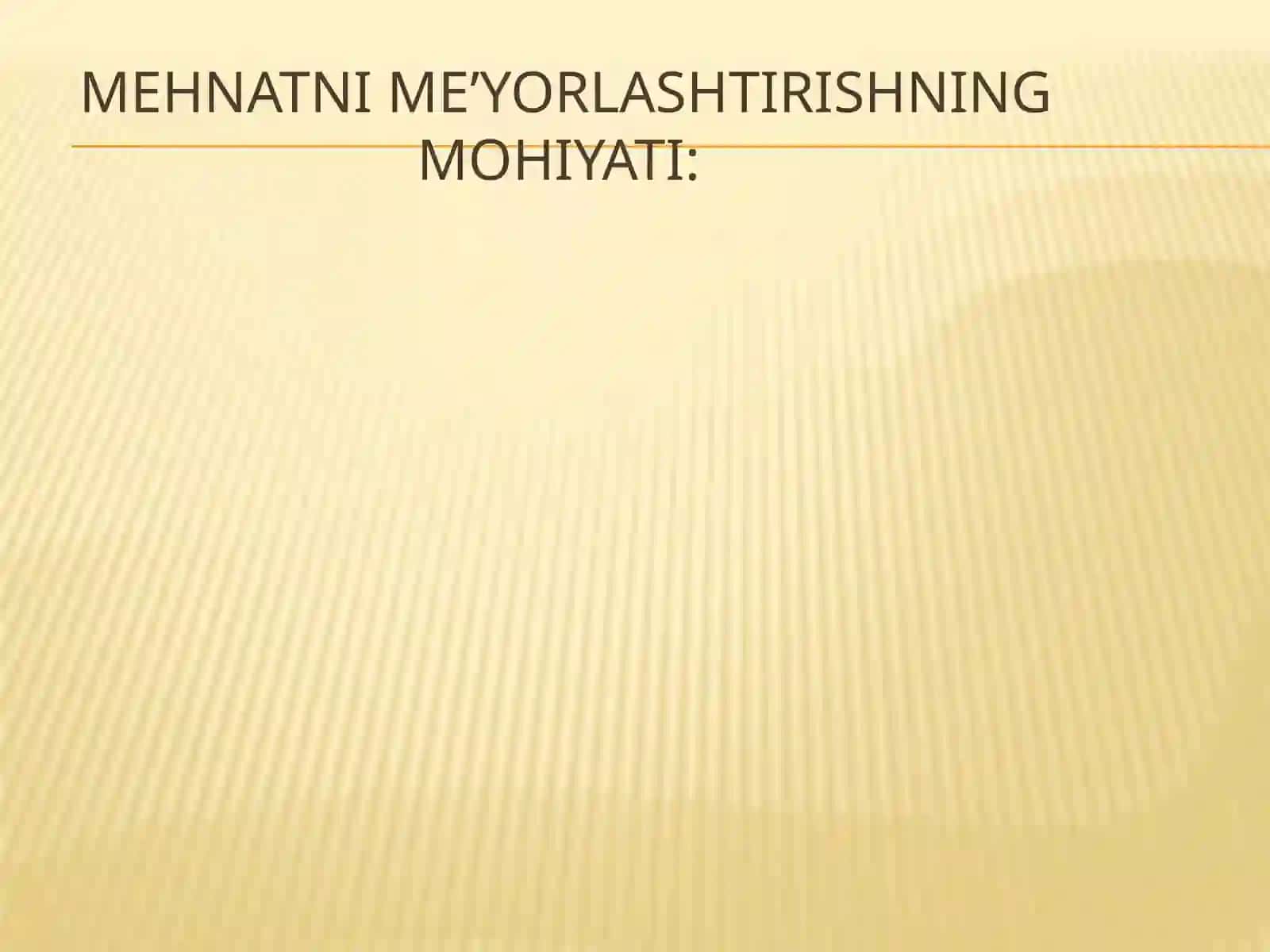 Mehnat me’yorlarini belgilash uslublari 4
