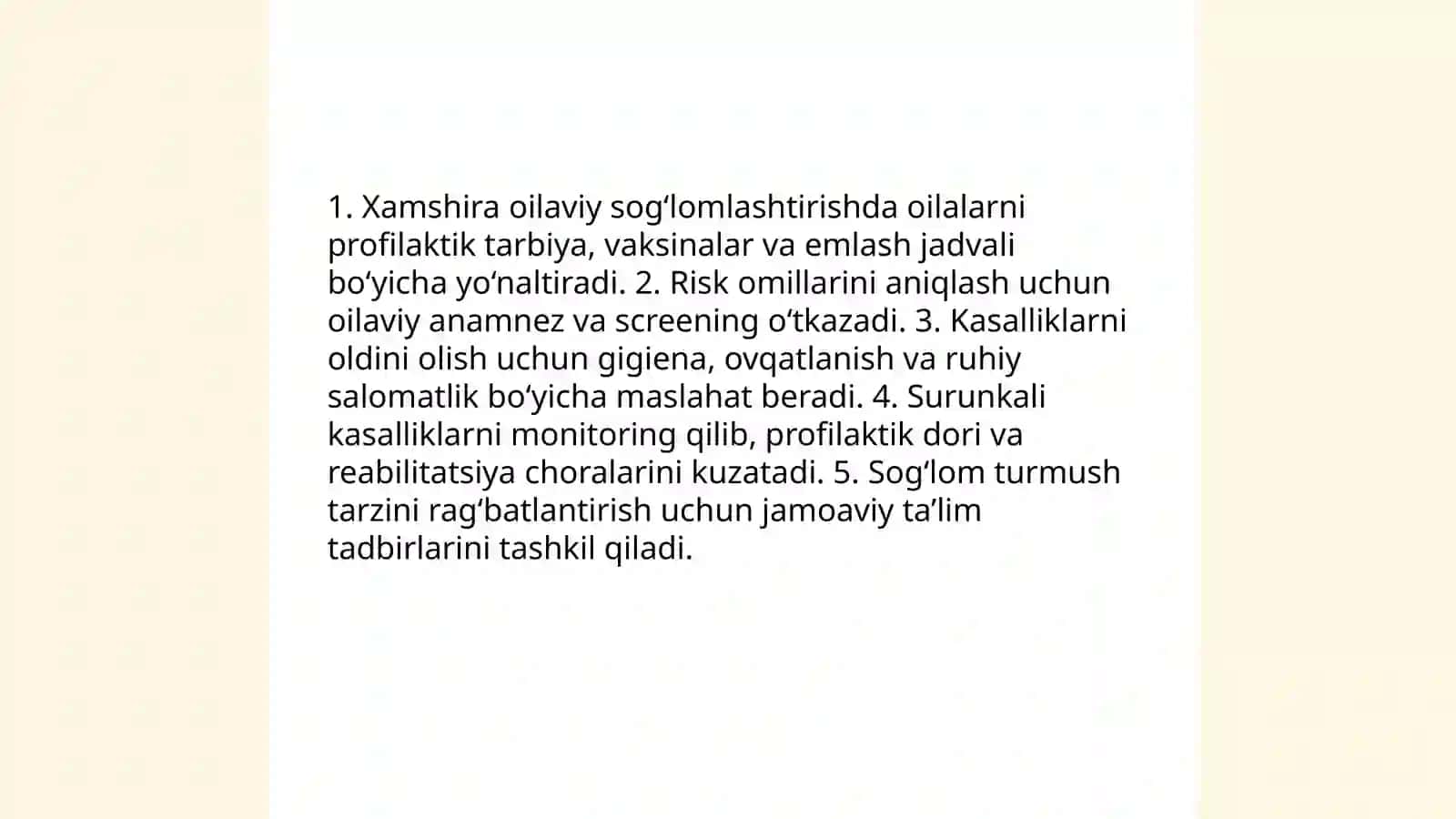 Profilaktikada xamshira roli 4