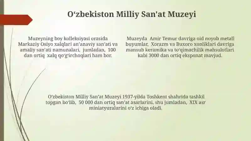Xiva Muzeylari 4