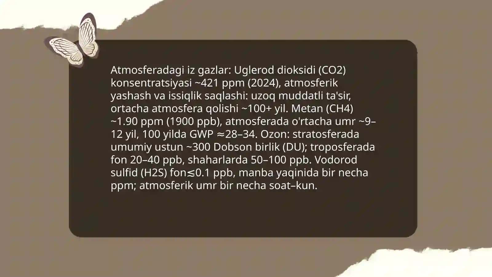 Atmosfera tarkibi va ifloslantiruvchi manbalar 4