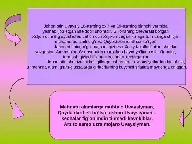 JАHОN ОTIN UVАYSIYNING PEDAGOGIK QARASHLARI 4