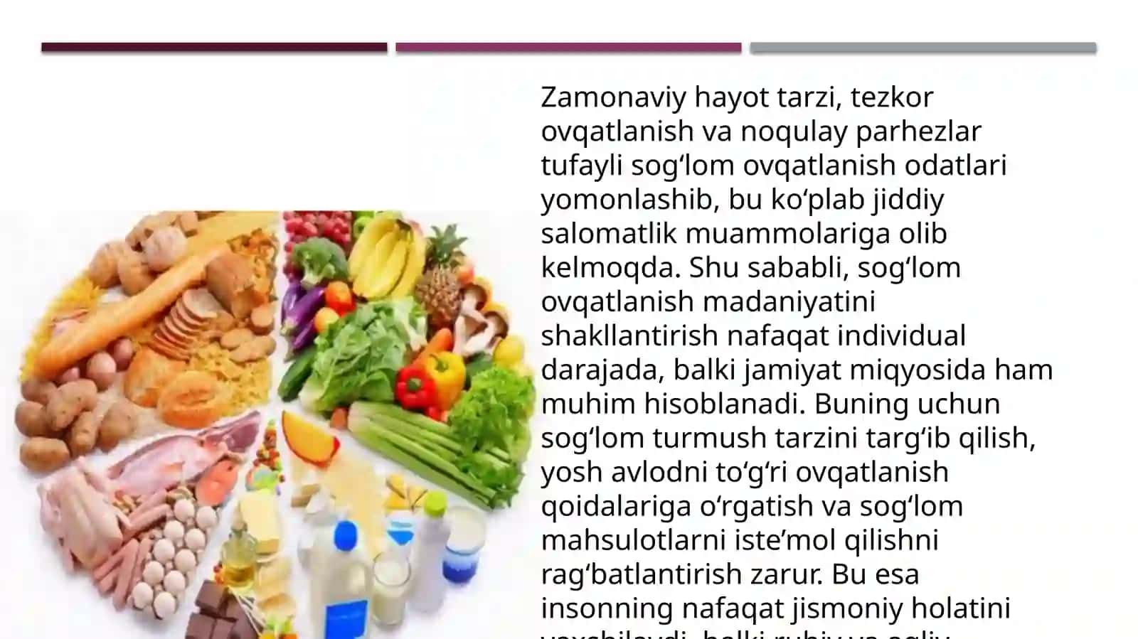 Sog‘lom va tartibli ovqatlanish madaniyatini shakllantirish 4