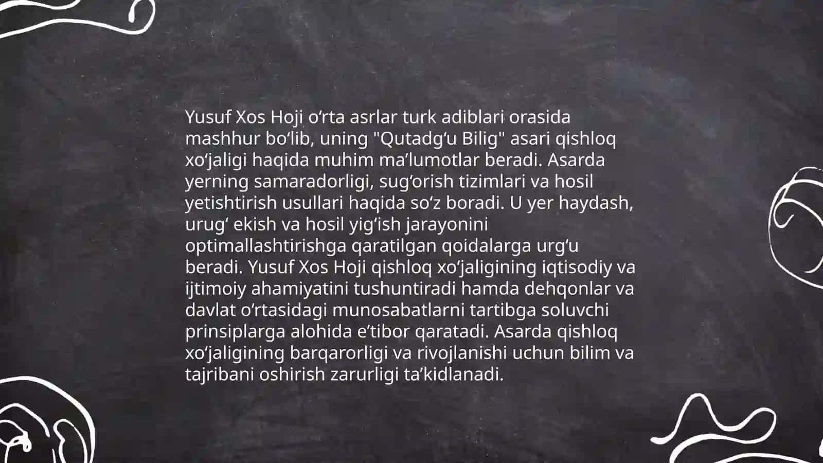 Yusuf xos Hoji va temuriylar davrigacha bulgan allomalarninf iqtisodiy qarashlari 4