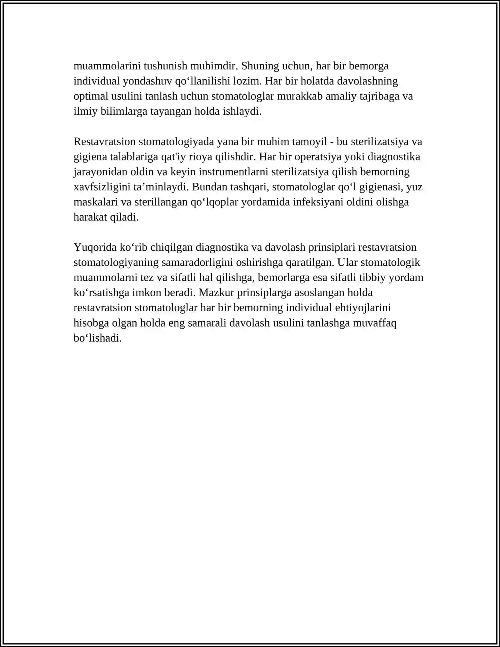 KLINIK RESTAVRATSION STOMATOLOGIYANING ASOSIY PRINSIPLARI 4