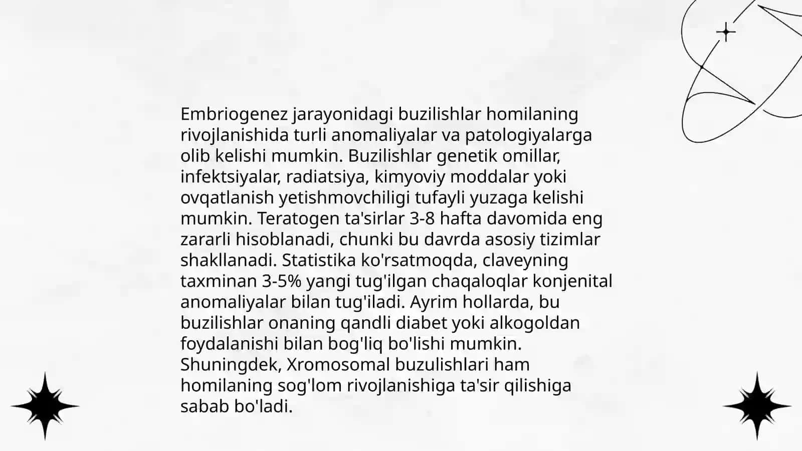 Ona qornida rivojlanish patalogiyasi 4