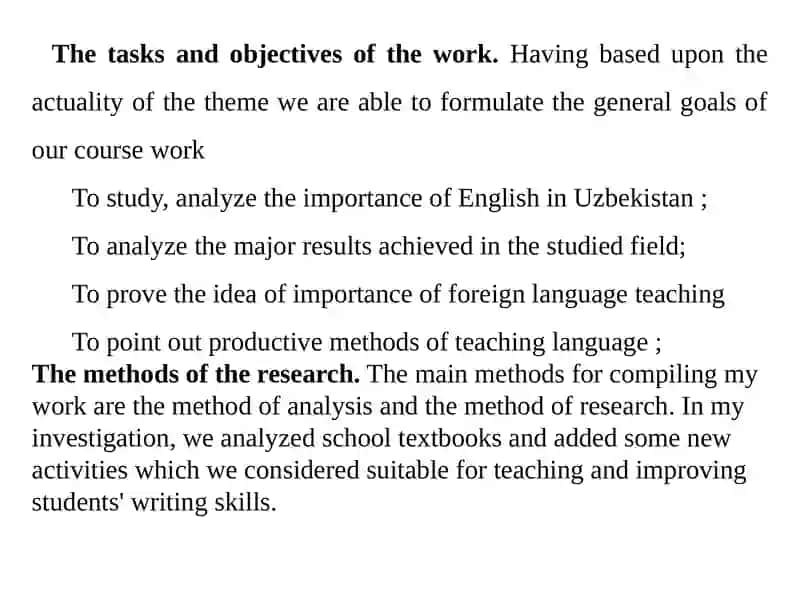 Teaching English at school 4