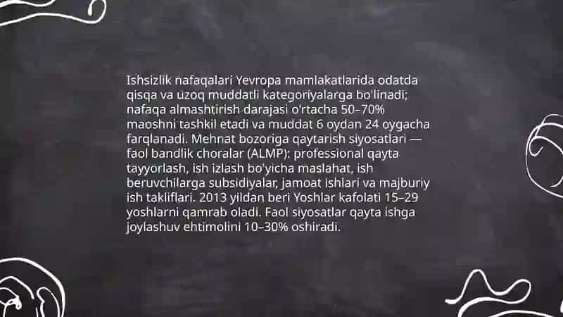 Yevropa davlatlarida ijtimoiy himoya 4