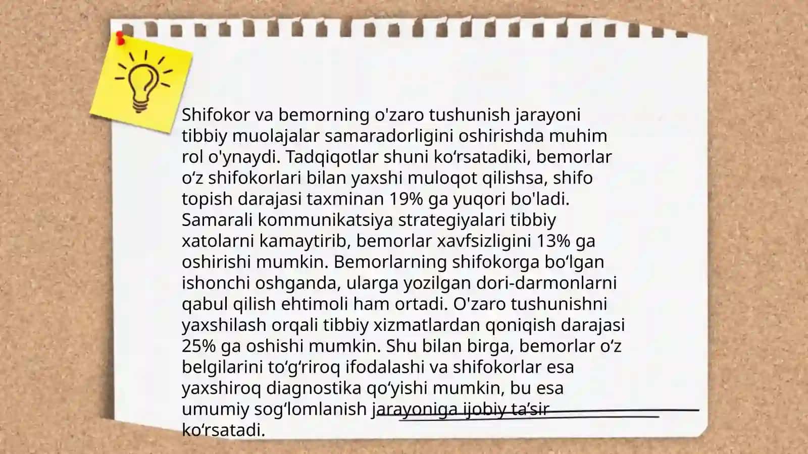 Muloqot. Shifokor va bemorning psixologik xususiyatlari 4