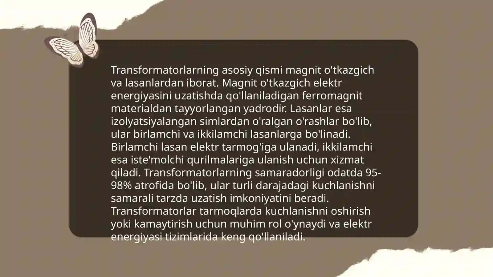 Transformatorlar 4
