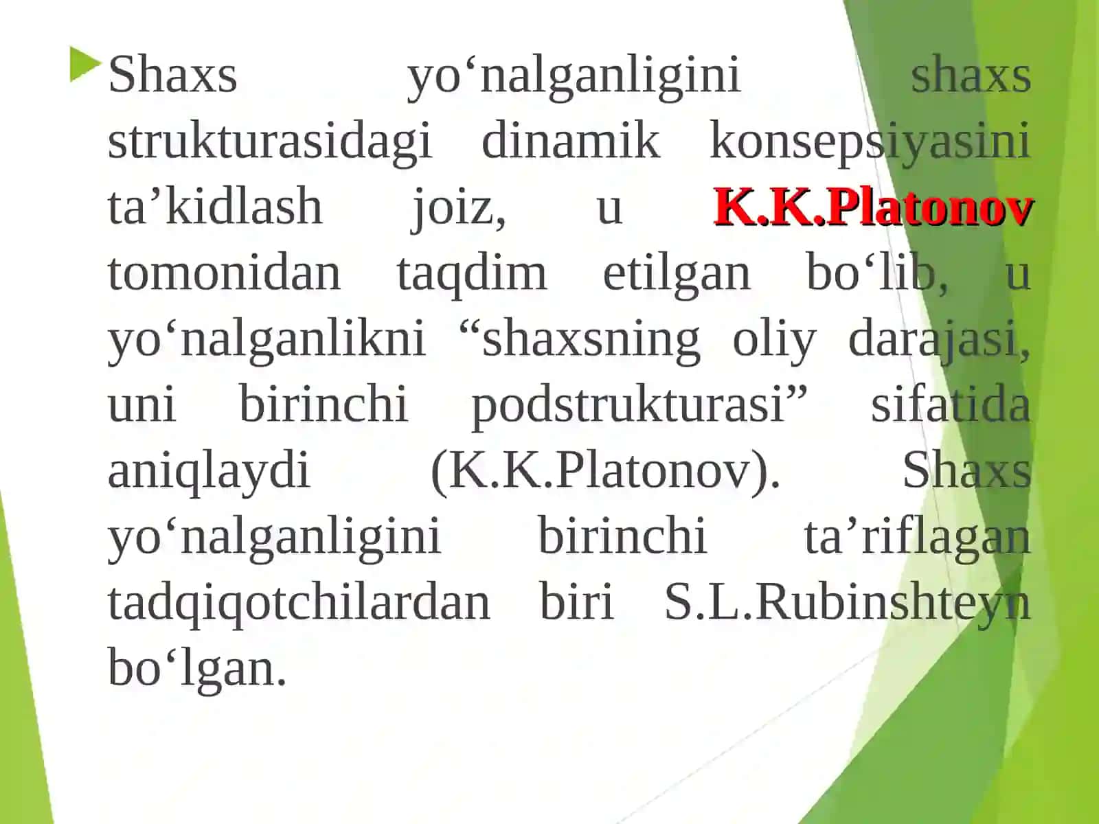 Motivatsiyani eksperimental sharoitda o'rganish 4