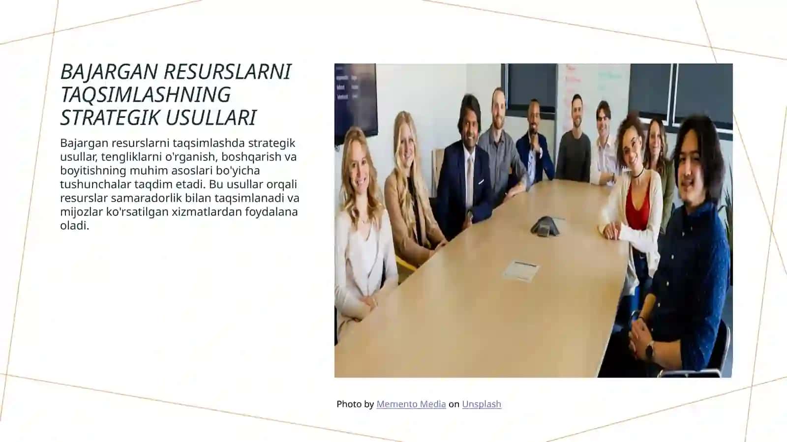 Resurslarni rejalashtirish va mehnat resurslari bozorini rivojlantirish tendensiyalari 4
