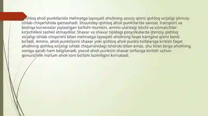 Aholi Punktlari Yerlarining Huquqiy Holati 4