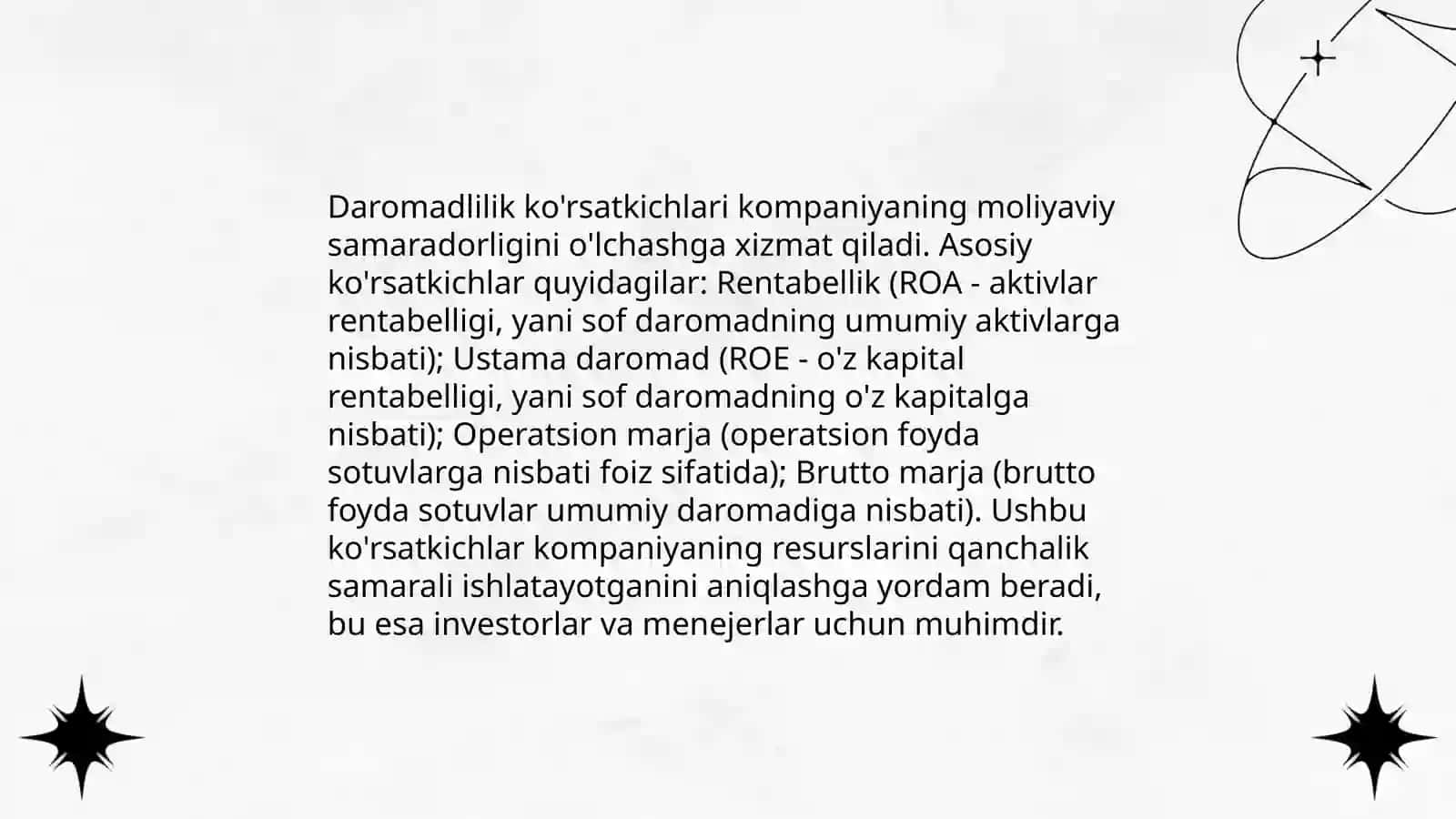 Moliyaviy aktivlar daromadliligini baholash 4