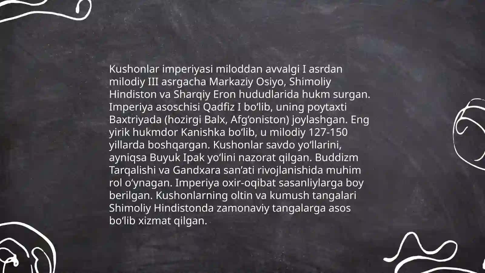 O'zbek davlatchiligining tarixiy bosqichlari (O'zbekiston hududidagi davlatlar tarixi misolida) 4