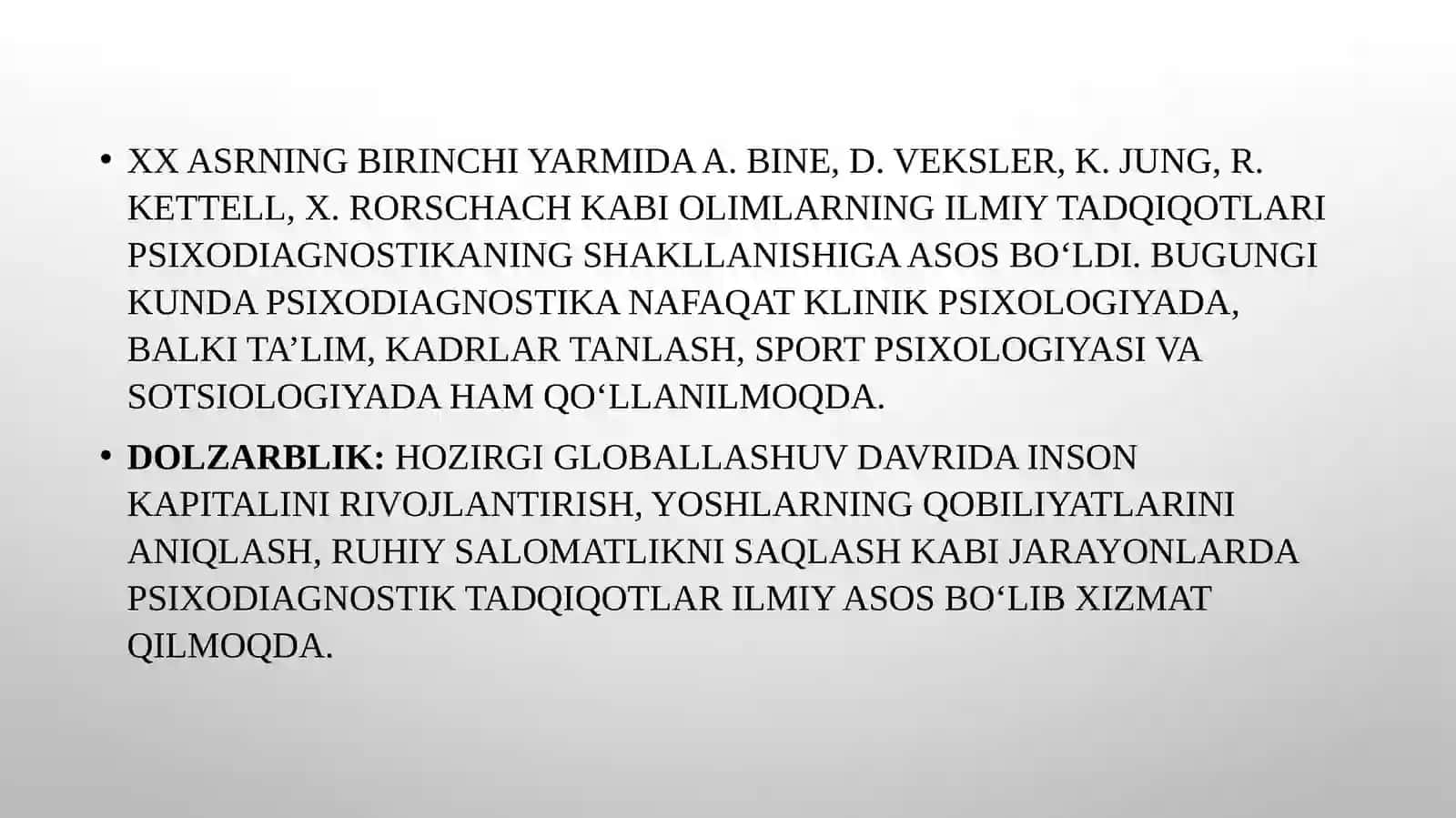 Psixodiagnostik tadqiqotlarning ilmiy tadqiqotlardan farqi 4