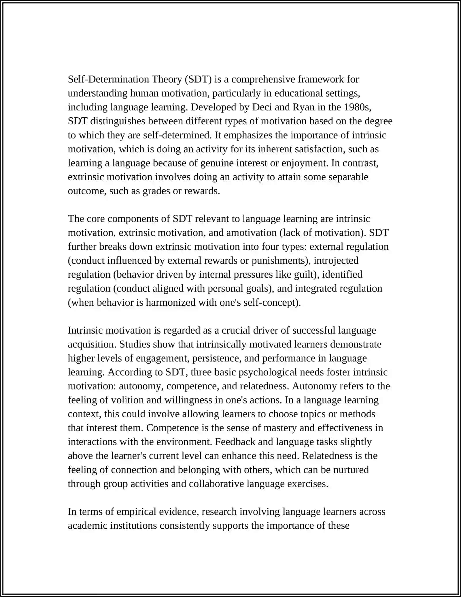 "MOTIVATING YOUNG LEARNERS IN THE EFL CLASSROOM" 4
