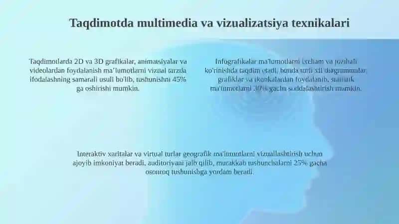 Zamonaviy taqdimotlar uchun instrumental vositalar: Tanlov va imkoniyatlar 4