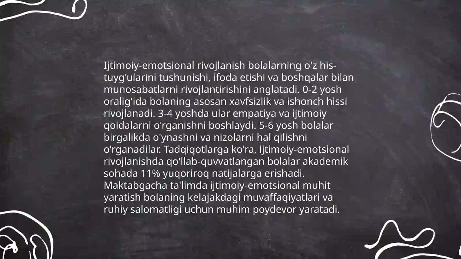 Bolalarning psixalogik rivojlanish qobilyatlarini oʻrganish 4