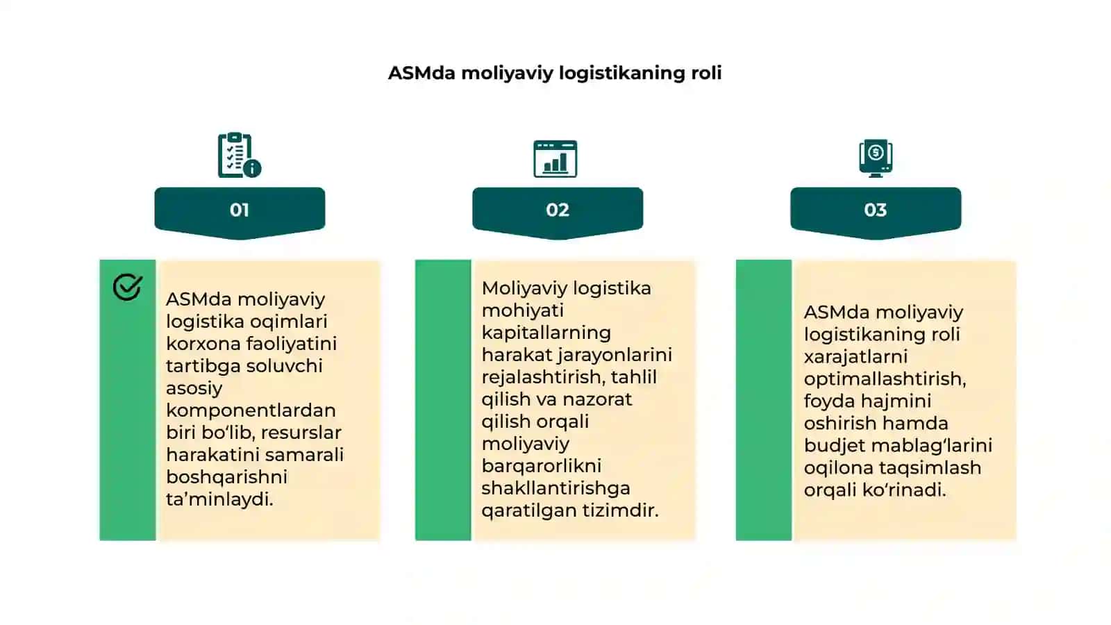 Moliyaviy logistika oqimlari tushunchasi, mohiyati va tasnifi 4