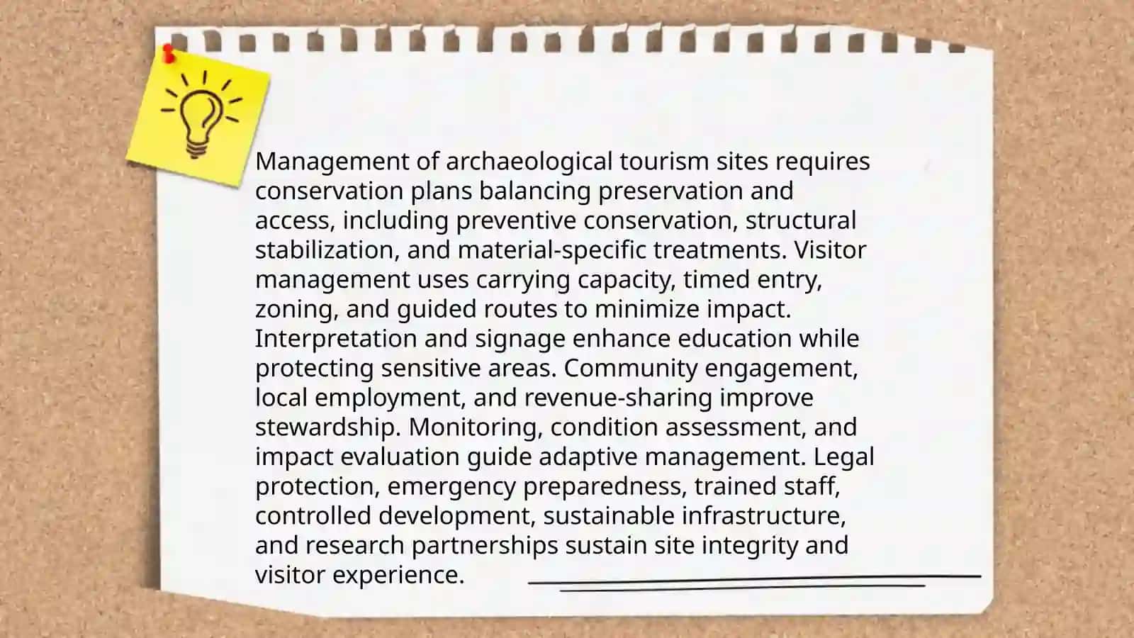 Archeological tourism and its resources 4