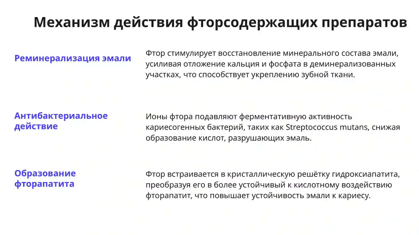Фторсодержащие лаки и гели в клинической реставрационной стоматологии 4